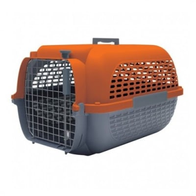 jaula transporte voyageur naranja