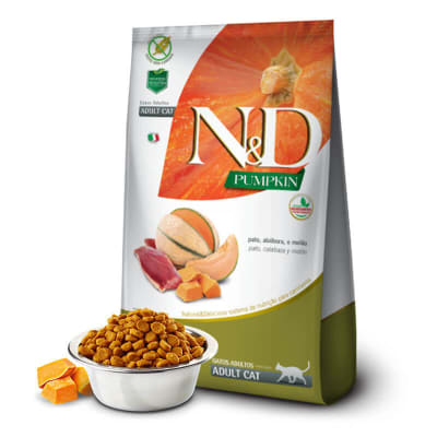 n&d  pumpkin gato adulto pato calabza melon