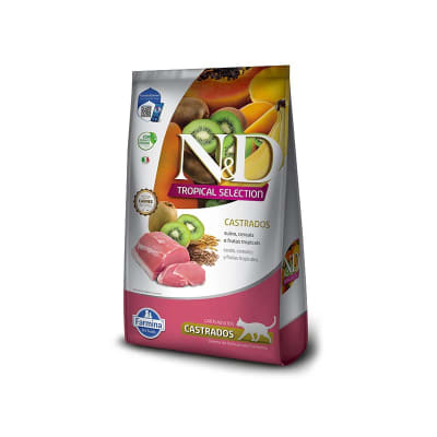 N&d tropical gato castrado CERDO