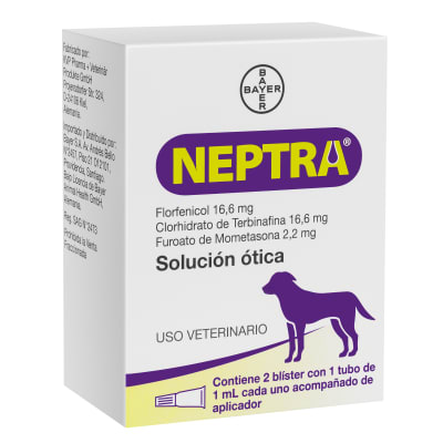 Neptra solución ótica