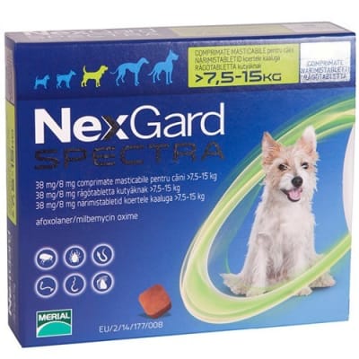 nexgard spectra 7,6-15kg