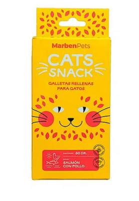 cats snack galletas rellenas