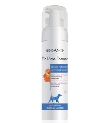 biogance no rinse foamer perro