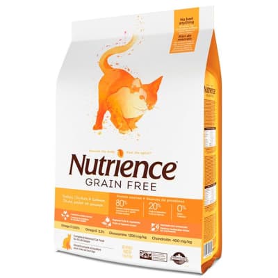 nutrience grain free pavo pollo y arenque gato