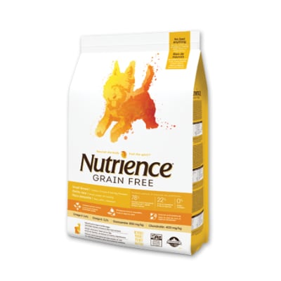 nutrience grain free small breed