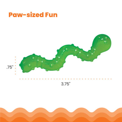 catstages gusano masticable