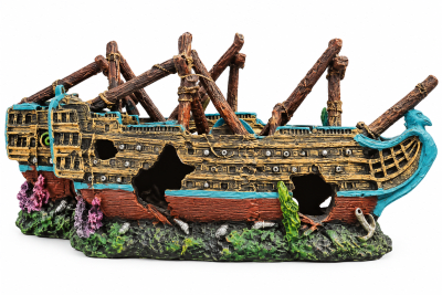 mp figura acuario barco