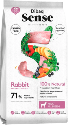 sense perro adulto conejo