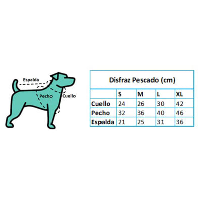 pl disfraz pescado
