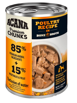 acana lata poultry