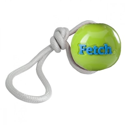 orbee tuff fetch ball con cuerda