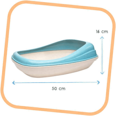 beco bandeja sanitaria gato