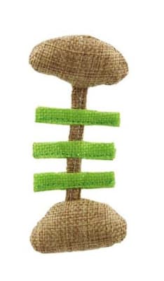 pw juguete pescado espina verde