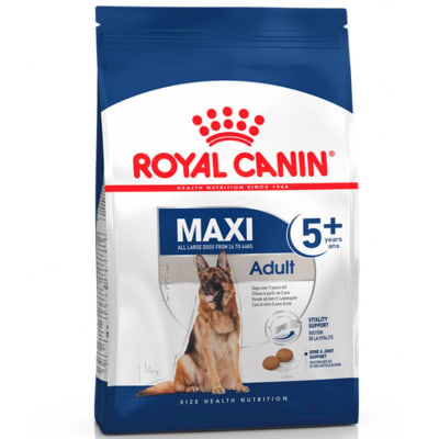 royal canin maxi 5+