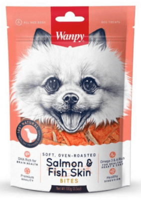 wanpy perro bites salmon