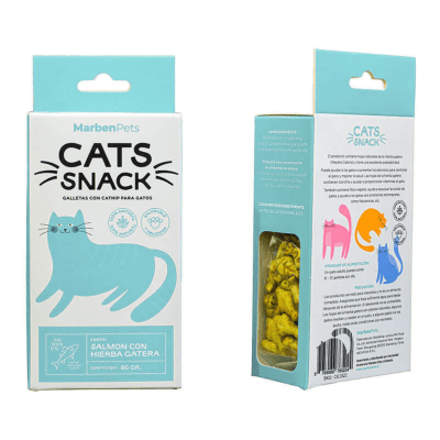 cats snack galleta hirba gatera