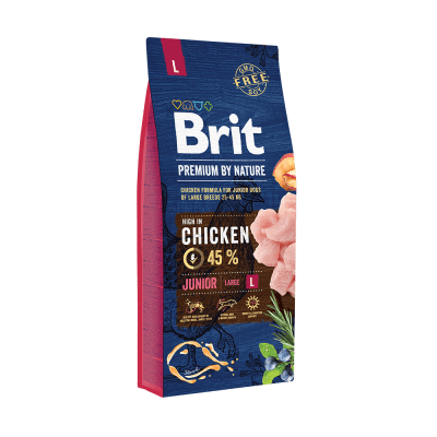 brit premium pollo puppy large