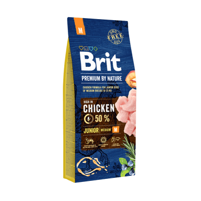 brit premium pollo puppy medium