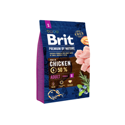 brit premium pollo adulto small