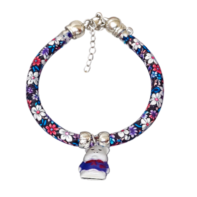 wonder collar floral c/ dije