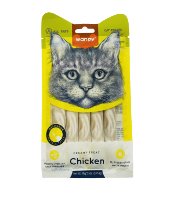 wanpy gato creamy pollo