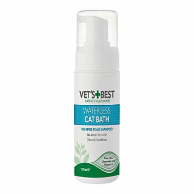 vb waterless cat bath