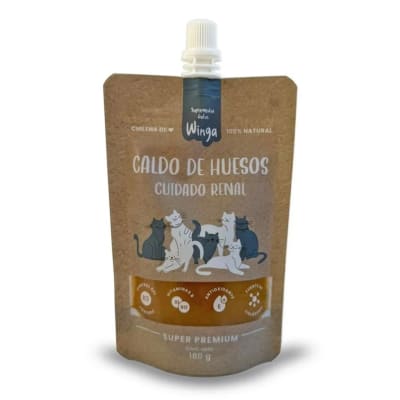 winga caldo hueso gato renal