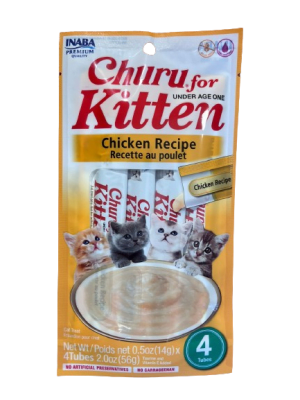 churu KITTEN x4tubos