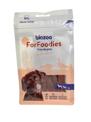 Biozoo tiras finas pato