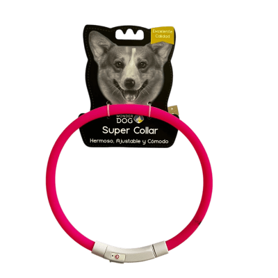 wonder collar silicona luminoso