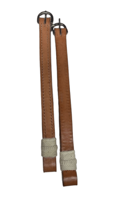 arcion cuero/inox c/barril par