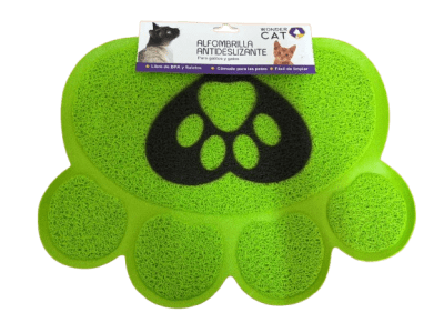 wonder alfombra para areneros pata gato