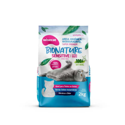 arena wisecat bionature sensitive grano fino
