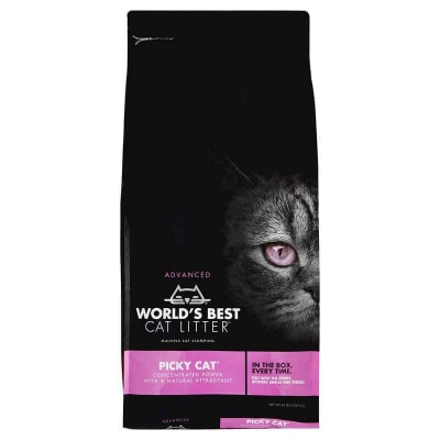 arena world's best cat litter picky cat