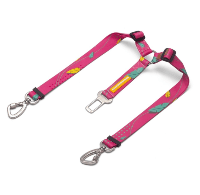 cachorre cinturon auto doble olivia