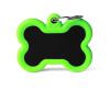 placa my family black bone alu green rubber1