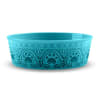 plato medallion paw print teal1