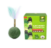 wonder cat bola de catnip/menta c/ plumas3