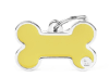 placa my family bone yellow1