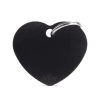 placa my family heart alu black1