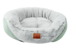 mp cama acolchonada perro verde1