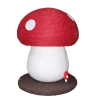mp rascador champiñon rojo/blanco1