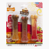 nbone triple pack dura chew salchicha, pancakes y lasaña de carne1