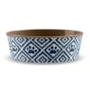plato paw ikat azul1