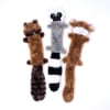 zippy paws skinny peltz three pack ardilla, lémur y mono1