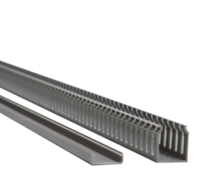 CANALETA RANURADA GRIS 80X80X2MTS FD1