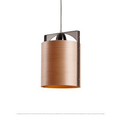 LAMPARA COLGANTE TRAUM SAX 250 II  ROBLE E271