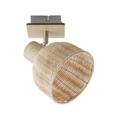 FOCO S/P 1XE27 FIBRA NATURAL