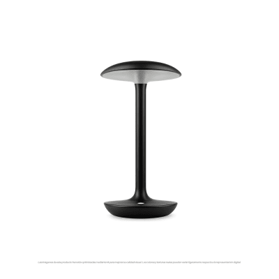LAMP. MESA LED LUBA CCT DIM RECARGABLE 250LM NEGRO