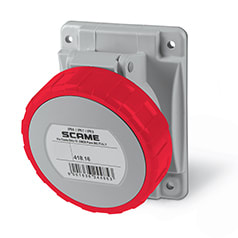 ENCHUFE IND. HEMBRA SCAME EMB 4P+T 16A IP67